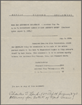 Agreements, correspondence, forms, statements from various theatrical agencies concerning Samuel Langhorne Clemens from the files of the American Play Company.
