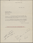 Agreements, correspondence, forms, statements from various theatrical agencies concerning Samuel Langhorne Clemens from the files of the American Play Company.