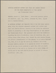 Agreement between SLC and Charles Frohman for the Stage Presentation of "Tom Sawyer" and "Huckleberry Finn." Nov. 21, 1900.