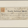 Check for $4,309.42 made out to SLC by F[rank] E. Bliss, Jan. 31, 1870. Endorsed by SLC.