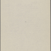 Lyon, Isabel. Holograph notes on the Dr Parker letter.