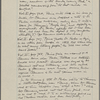 Lyon, Isabel. Holograph notes on the Dr Parker letter.