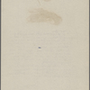 Lyon, Isabel. Holograph notes on a photograph of Mr. Clemens and Col. Higginson.
