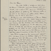 Lyon, Isabel. Holograph notes on A. B. Paine's use of Clemens's letters.