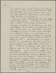 Lyon, Isabel. Holograph notes on A. B. Paine's use of Clemens's letters.