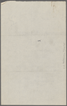 ["Mark Twain"-Cable readings.] Draft of program for Wednesday [Oct. 15 1884?]