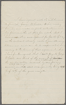 ["Mark Twain"-Cable readings.] Draft of agreement for dividing receipts of lecture tour, between Pond, Cable and Clemens