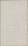 ["Mark Twain"-Cable readings.] Draft of 5 programs, November 1884, in SLC's hand.