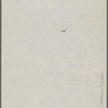 ["Mark Twain"-Cable readings.] Draft of 3 programs, for Baltimore, Washington, Philadelphia, Toronto and Detroit