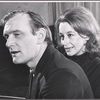 Roy Cooper and Zoe Caldwell in rehearsal for the stage production The Prime of Miss Jean Brodie
