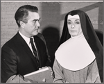 Douglass Watson and Denise Huot in the stage production The Prime of Miss Jean Brodie