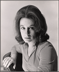 Zoe Caldwell in rehearsal for the stage production The Prime of Miss Jean Brodie