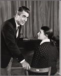 Douglass Watson and Denise Huot in rehearsal for the stage production The Prime of Miss Jean Brodie