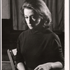 Zoe Caldwell in rehearsal for the stage production The Prime of Miss Jean Brodie