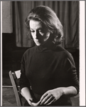 Zoe Caldwell in rehearsal for the stage production The Prime of Miss Jean Brodie