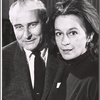 Robert Whitehead and Zoe Caldwell in rehearsal for the stage production The Prime of Miss Jean Brodie