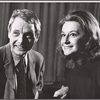Michael Langham and Zoe Caldwell in rehearsal for the stage production The Prime of Miss Jean Brodie