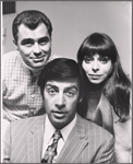 Edward Winter, Jill O'Hara and Jerry Orbach in publicity photo for the stage production Promises, Promises