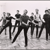 Michael Bennett and ensemble in rehearsal for the stage production Promises, Promises