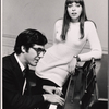 Jill O'Hara and unidentified in rehearsal for the stage production Promises, Promises