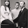 Jill O'Hara, Edward Winter and Playwright Neil Simon in rehearsal for the stage production Promises, Promises