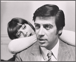 Jill O'Hara and Jerry Orbach in rehearsal for the stage production Promises, Promises