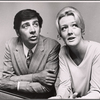 Jerry Orbach and Marian Mercer in publicity for the stage production Promises, Promises