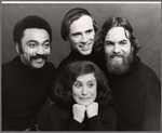 Ron Glass, Ray Baker, John Monteith and unidentified in a 1970's edition of The Proposition