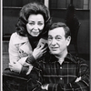 Mimi Hines and Shelley Berman in the touring stage production The Prisoner of Second Avenue