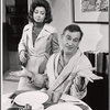 Mimi Hines and Shelley Berman in the touring stage production The Prisoner of Second Avenue