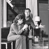 Mimi Hines and Shelley Berman in the touring stage production The Prisoner of Second Avenue