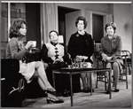 Mimi Hines, Ruth Jaraslow, Elsa Raven and Yvonne Vincic in the touring stage production The Prisoner of Second Avenue