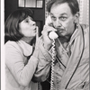 Imogene Coca and King Donovan in the touring stage production The Prisoner of Second Avenue