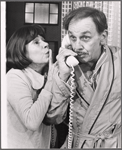 Imogene Coca and King Donovan in the touring stage production The Prisoner of Second Avenue