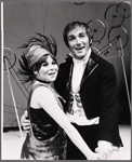 Alice Playten and Michael Davis in the Off-Broadway stage production Promenade