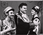 Pierre Epstein, George S. Irving and Carrie Wilson in the Off-Broadway stage production Promenade