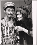 Pierre Epstein and Shannon Bolin in the Off-Broadway stage production Promenade