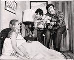 Ilene Graff, Ted Pugh and Barney Martin in the touring stage production Promises, Promises