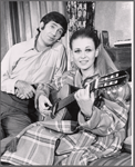 Ted Pugh and Ilene Graff in the touring stage production Promises, Promises
