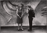 Geraldine Page and Gilles Pelletier in the stage production P.S. I Love You