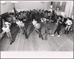 Scene from rehearsal for the stage production Purlie