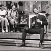 Melba Moore, Sherman Hemsley and Cleavon Little in the stage production Purlie