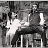 Melba Moore and Cleavon Little in the stage production Purlie