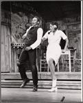 Cleavon Little and Melba Moore in the stage production Purlie