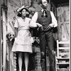 Melba Moore and Cleavon Little in the stage production Purlie