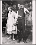 Helen Martin and Cleavon Little in the stage production Purlie