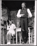 Melba Moore and Cleavon Little in the stage production Purlie