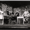 Melba Moore, Cleavon Little, Helen Martin and Sherman Hemsley in the stage production Purlie