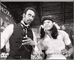 Cleavon Little and Patti Jo in the stage production Purlie