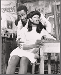 Cleavon Little and Patti Jo in the stage production Purlie